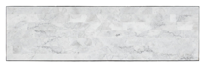 Commerce And Market - Small Stone And Metal Console.