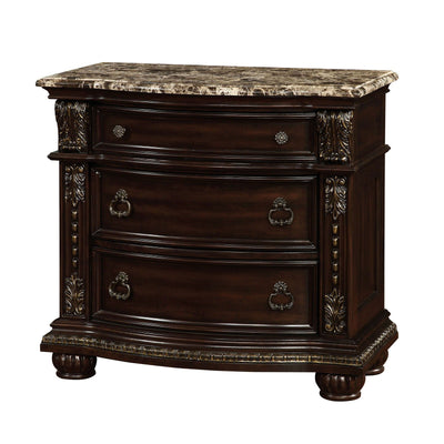 Fromberg - Nightstand - Brown Cherry - Grand Furniture GA