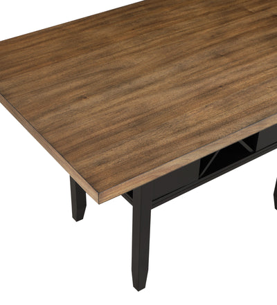 Dary - Counter Height Dining Table - Light Brown.