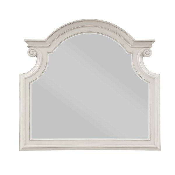 Florian - Mirror - Antique White Finish - Grand Furniture GA