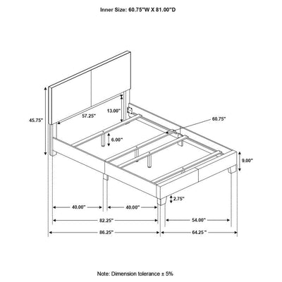 Dorian - Upholstered Bed - Grand Furniture GA