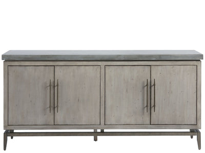 Curated - Sebastian Entertainment Console - Dark Gray.