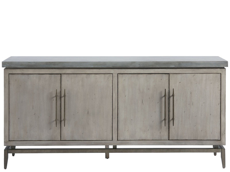 Curated - Sebastian Entertainment Console - Dark Gray.