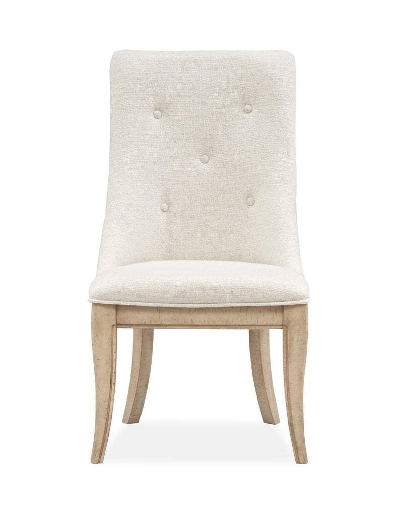 Harlow - Dining Arm Chair With Upholstered Seat & Back (Set of 2) - Weathered Bisque.