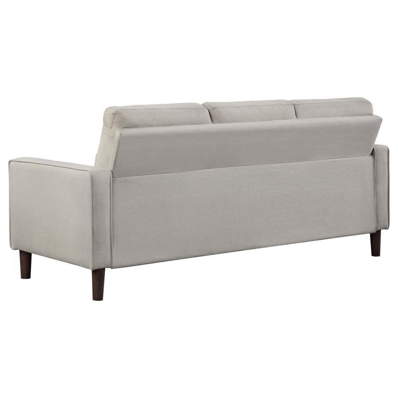 Bowen - Upholstered Track Arms Tufted Sofa Set