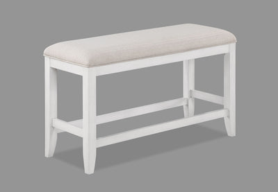 Wendy - Counter Height Bench - Gray - Grand Furniture GA