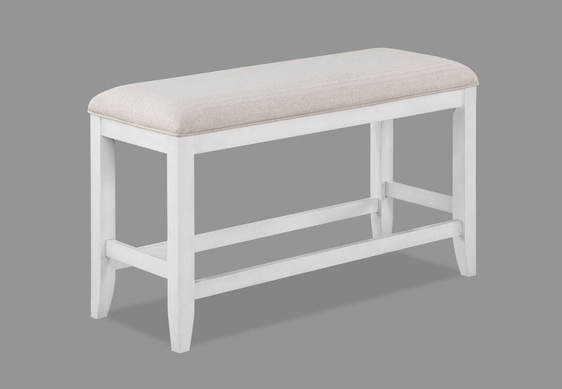 Wendy - Counter Height Bench - Gray - Grand Furniture GA