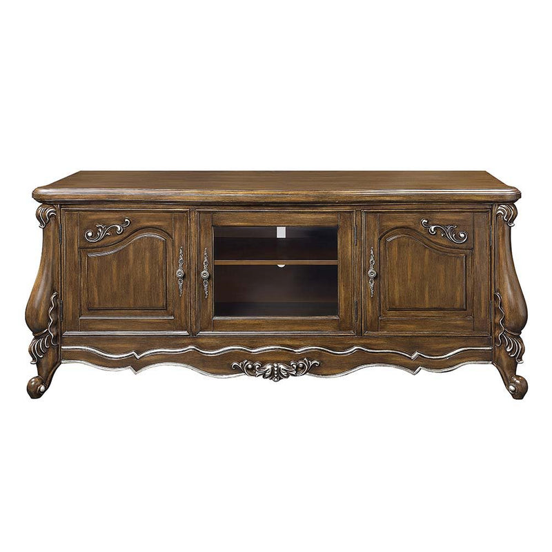 Latisha - TV Stand - Antique Oak Finish