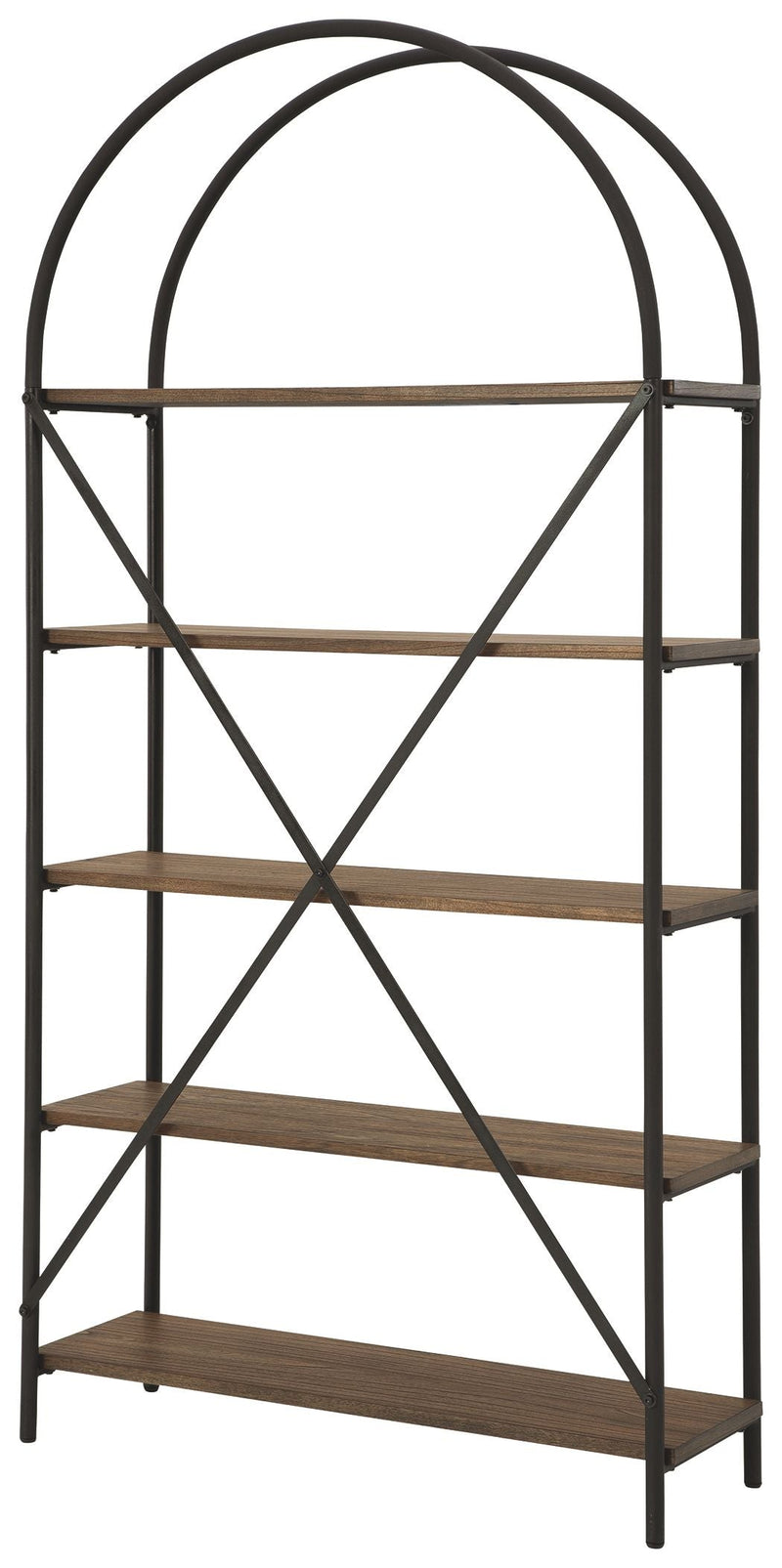 Galtbury - Brown / Black - Bookcase.