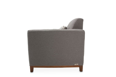 Brooklyn Walk - Accent Chair - Gunmetal / Umber.