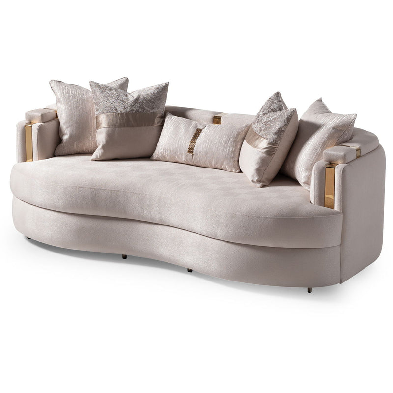 Carmela - Sofa - Almond/Gold