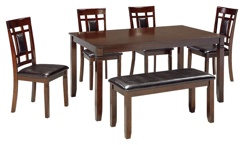 Bennox - Brown - Dining Room Table Set (Set of 6).