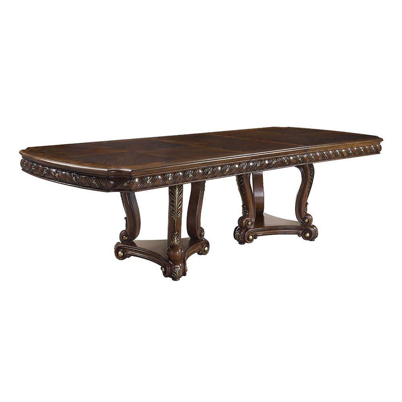 Devayne - Dining Table - Dark Walnut Finish - 30" - Grand Furniture GA