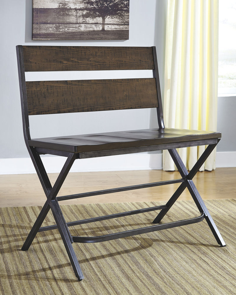 Kavara - Medium Brown - Double Barstool