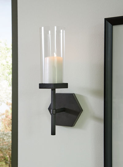 Teelston - Gunmetal Finish - Wall Sconce.