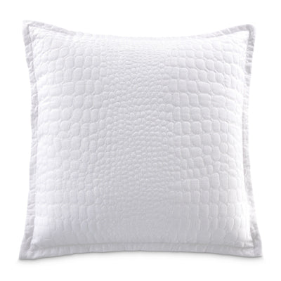 Brilliance - 26" Square Euro Sham - White.