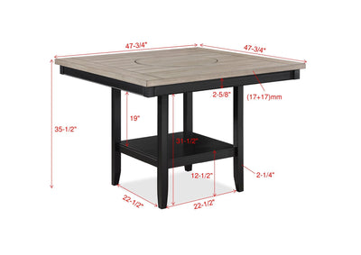 Fulton - Counter Height Table - Grand Furniture GA