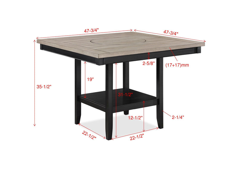 Fulton - Counter Height Table - Grand Furniture GA