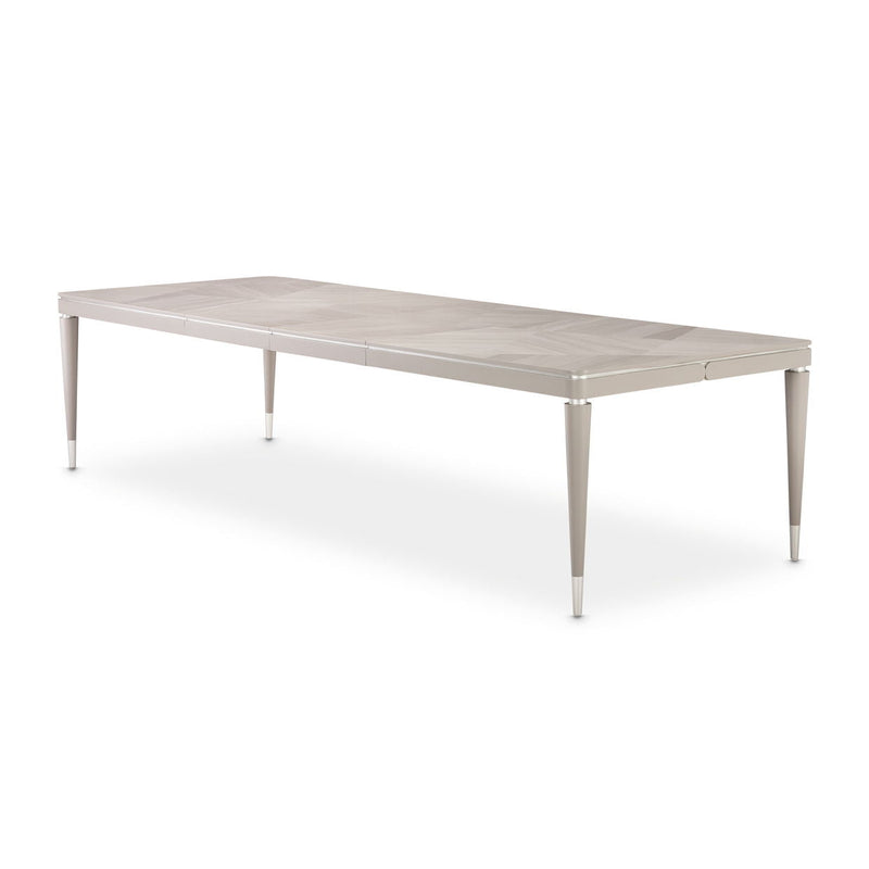 Lanterna - Rectangular Dining Table - Silver Mist