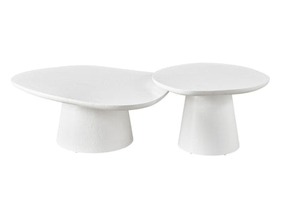 Tranquility - Miranda Kerr Home - Nesting Cocktail Tables - White.