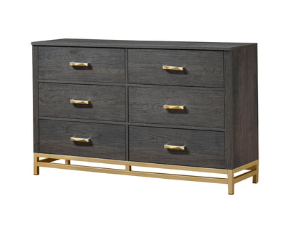 Trevor - Dresser & Mirror - Brown