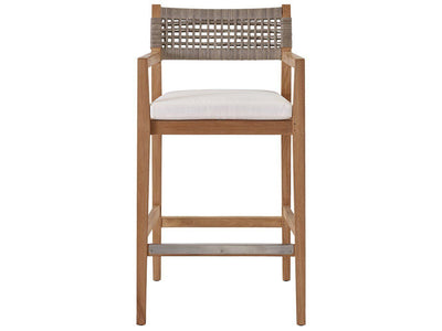 Coastal Living Outdoor - Chesapeake Bar Stool - Light Brown.