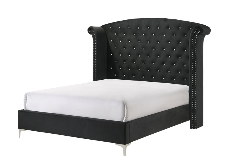 Lucinda - King Bed - Black