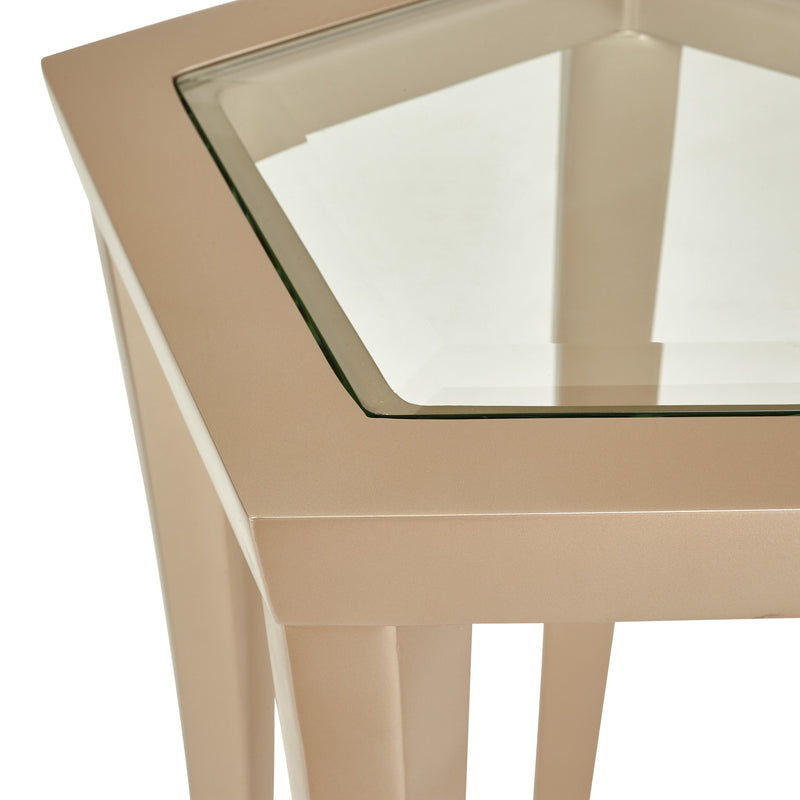 La Rachelle - Chairside Table - Champagne