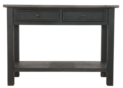 Tyler - Grayish Brown / Black - Sofa Table.