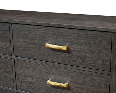 Trevor - Dresser & Mirror - Brown