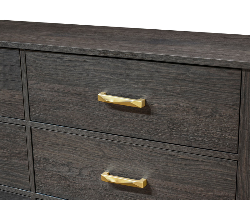 Trevor - Dresser & Mirror - Brown
