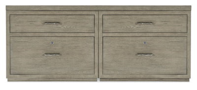 Linville Falls - Credenza - 72" Top - 2 Lateral Files