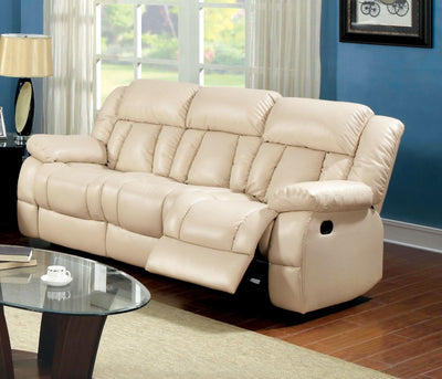 Barbado - Sofa With 2 Recliners - Ivory - Grand Furniture GA