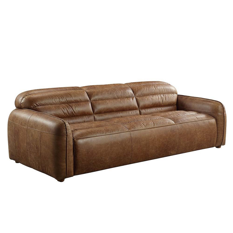 Rafer - Sofa - Cocoa Top Grain Leather - Grand Furniture GA