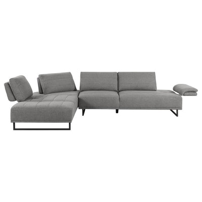 Arden - 2 Piece Adjustable Back Sectional - Taupe - Grand Furniture GA