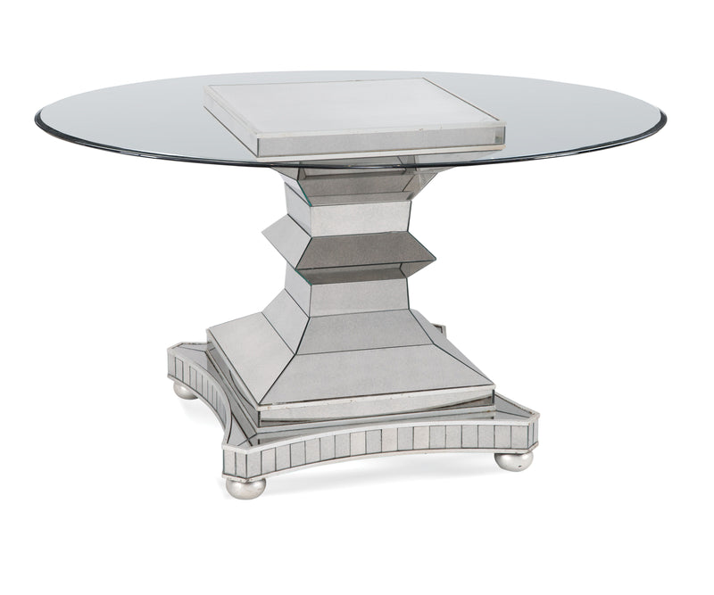 Moiselle - Dining Table 30" - Silver