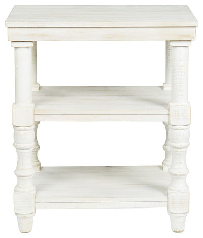 Dannerville - Antique White - Accent Table.