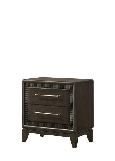 Saratoga - Nightstand - Black.