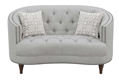 Avonlea - Upholstered Sloped Arm Loveseat.