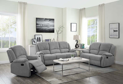 Zorina - Loveseat - Gray Fabric - Grand Furniture GA