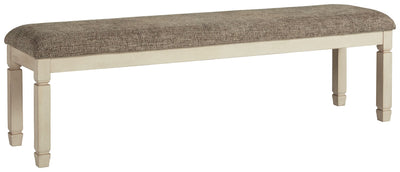 Bolanburg - Brown / Beige - Extra Large Uph Drm Bench.