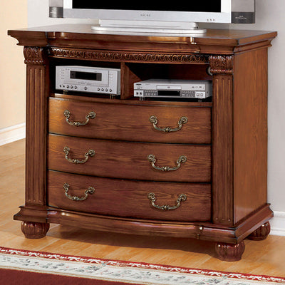 Bellagrand - Media Chest - Antique Tobacco Oak - Grand Furniture GA