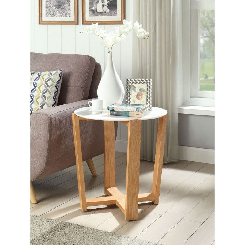 Tartan - Accent Table - Marble & Natural - Grand Furniture GA