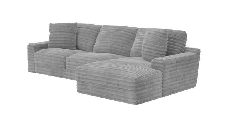 Comfrey - 2 Piece Sofa / RSF Chaise - Moonstruck