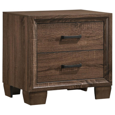 Brandon - 2-Drawer Nightstand - Medium WArm - Brown - Grand Furniture GA