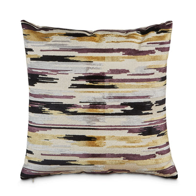 Valerie - 22" Square Pillow - Onyx.