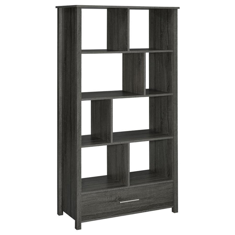 Dylan - Rectangular 8-Shelf Bookcase