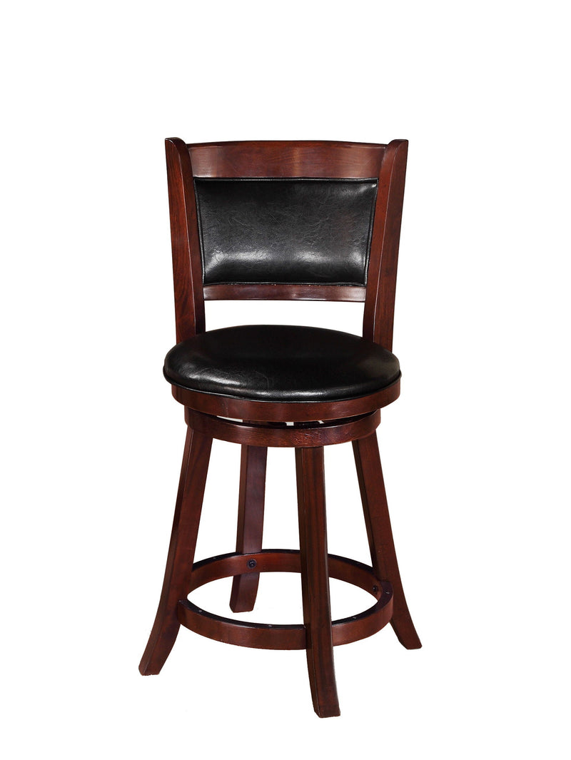 Cecil - Swivel Pub Stool (Set of 2) - Brown - Grand Furniture GA