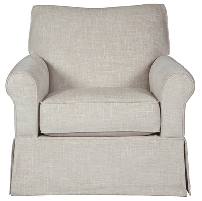 Searcy - Quartz - Swivel Glider Accent Chair.