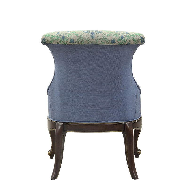 Ameena - Accent Chair - Fabric & Espresso - Grand Furniture GA